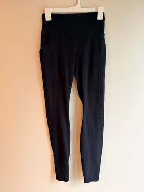 Lululemon High-Rise Pocket Leggings Black Size L *FLAWED*